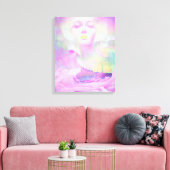 Toile Aurora par Clive Henry pastels roses (Insitu(Salon))