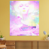 Toile Aurora par Clive Henry pastels roses (Insitu(Salon))