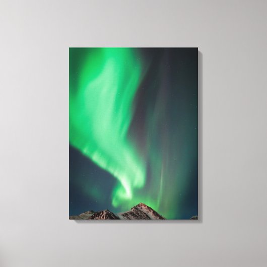 Toile Aurore Boréale | Anchorage, Alaska (Recto)