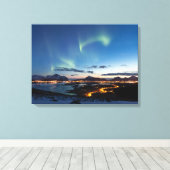 Toile Aurore de Lofoten (Insitu (Plancher de Bois))