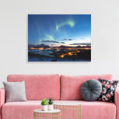 Toile Aurore de Lofoten (Insitu(Salon))