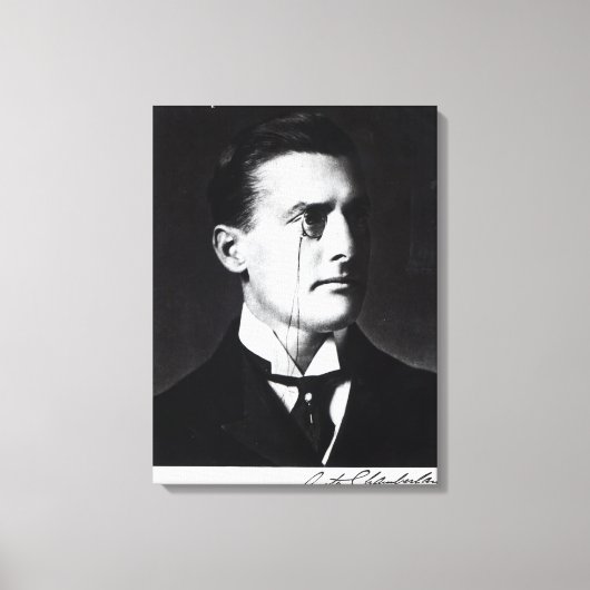 Toile Austen Chamberlain (Recto)