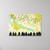 Toile Austin Bats Congress Bridge (Recto)