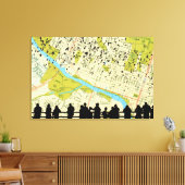 Toile Austin Bats Congress Bridge (Insitu(Salon))