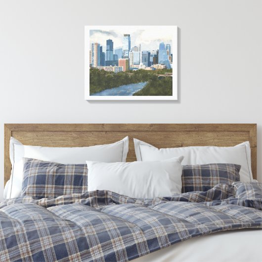 Toile Austin Skyline (Insitu(Chambre))