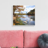 Toile Austin, Texas Barton Creek / Ladybird Lake Skyline (Insitu(Salon))