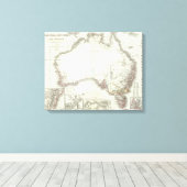 Toile Austral-Continent (Insitu (Plancher de Bois))