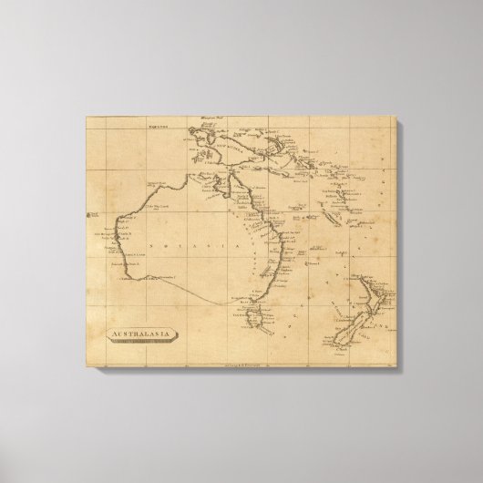 Toile Australasie (Recto)