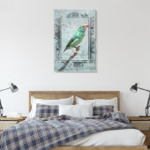 Toile Australian Star Finch sur la musique (Insitu(Chambre))