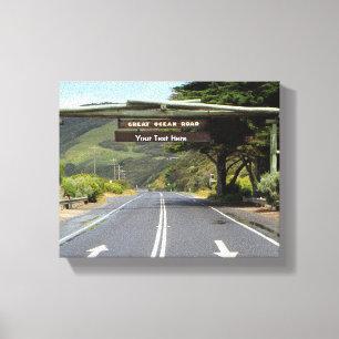 Toile Australie sur mesure Great Ocean Road