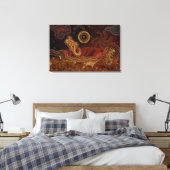 Toile Australien Désert Chaleur & Faune (Insitu(Chambre))