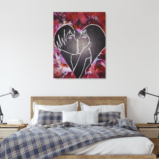 Toile Authentique romance (Insitu(Chambre))