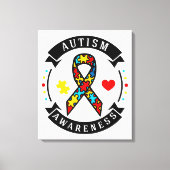 Toile Autism Awareness (Recto)