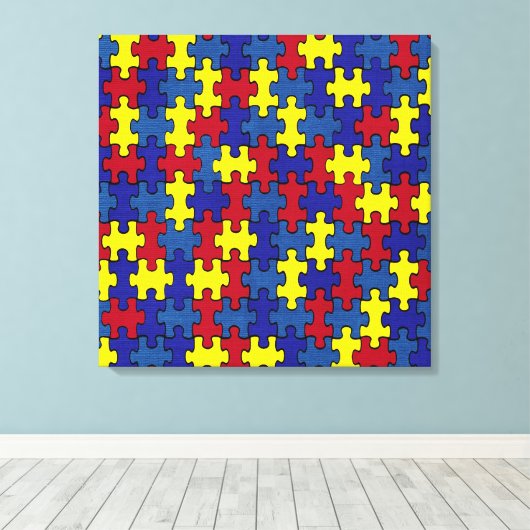 Toile Autisme (Insitu (Plancher de Bois))