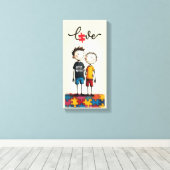 Toile Autisme (Insitu (Plancher de Bois))