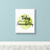 Toile auto-acceptation citations motivantes (Insitu (Plancher de Bois))