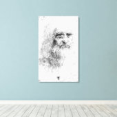 Toile Auto-portrait (Insitu (Plancher de Bois))