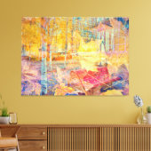 Toile Automne Abstrait (Insitu(Salon))
