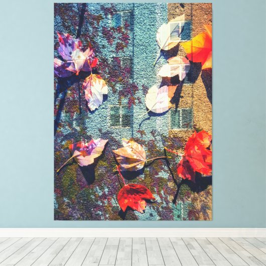 Toile Automne Abstrait (Insitu (Plancher de Bois))