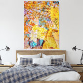 Toile Automne Abstrait (Insitu(Chambre))