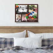 Toile Automne ANNIVERSAIRE Photo Collage Rustique AJOUTE (Insitu(Chambre))