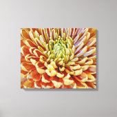 Toile Automne Automne Orange Fleur Canvas Art Imprimer (Recto)