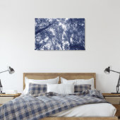 Toile Automne bleu (Insitu(Chambre))