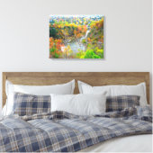 Toile AUTOMNE DANS L'affiche de la VALLÉE (Insitu(Chambre))