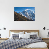 Toile Automne et hiver dans les montagnes enneigées (Insitu(Chambre))