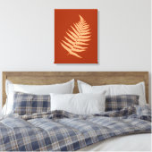 Toile Automne Feuilles de foune d'automne (Insitu(Chambre))