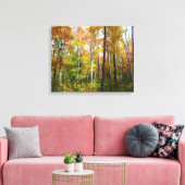 Toile Automne Forêt I Automne Paysage Photographie (Insitu(Salon))