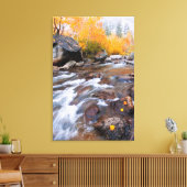 Toile Automne le long de Bishop Creek, CA (Insitu(Salon))