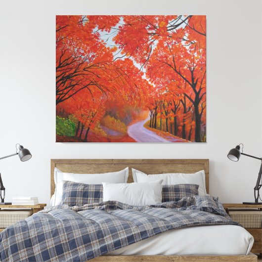 Toile Automne Maple Daejeon Corée (Insitu(Chambre))