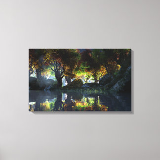 Toile Automne (Nuit)