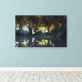 Toile Automne (Nuit) (Insitu (Plancher de Bois))