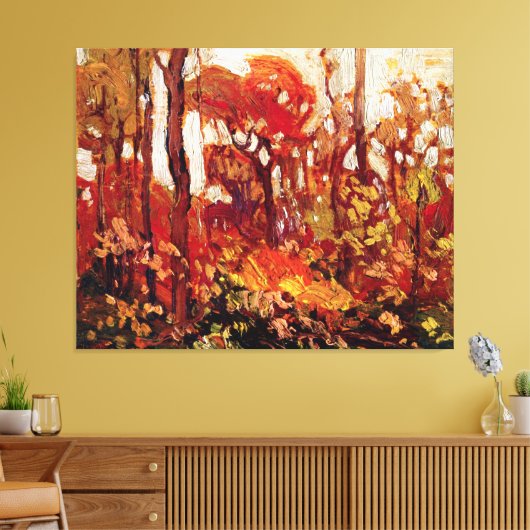 Toile Automne, Parc Algonquin, célèbre peinture, (Insitu(Salon))