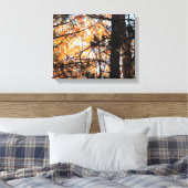 Toile Automne parmi les pins (Insitu(Chambre))