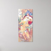 Toile Automne (Quatre Saisons), Alphonse Mucha Canvas Im (Recto)