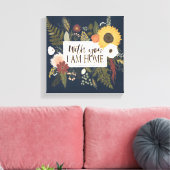 Toile Automne Romance III | Avec Vous Je Suis À La Maiso (Insitu(Salon))