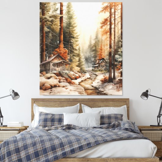 Toile Automne Rustique (Insitu(Chambre))