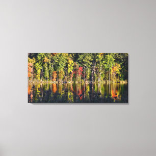 Toile Automne Sur Beardsley Pond