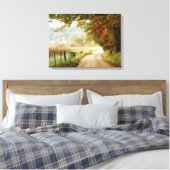 Toile Automne sur une route de campagne (Insitu(Chambre))