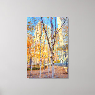 Toile Automne urbain