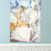 Toile Automne urbaine Abstraite (Insitu (Plancher de Bois))