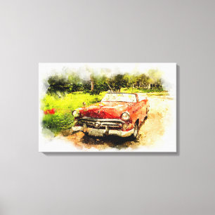 Toile Automobile vintage
