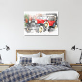 Toile Automobile vintage (Insitu(Chambre))