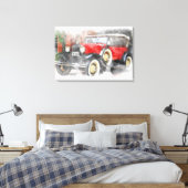 Toile Automobile vintage (Insitu(Chambre))