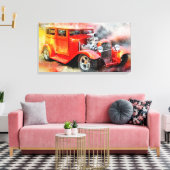 Toile Automobile vintage (Insitu(Salon))