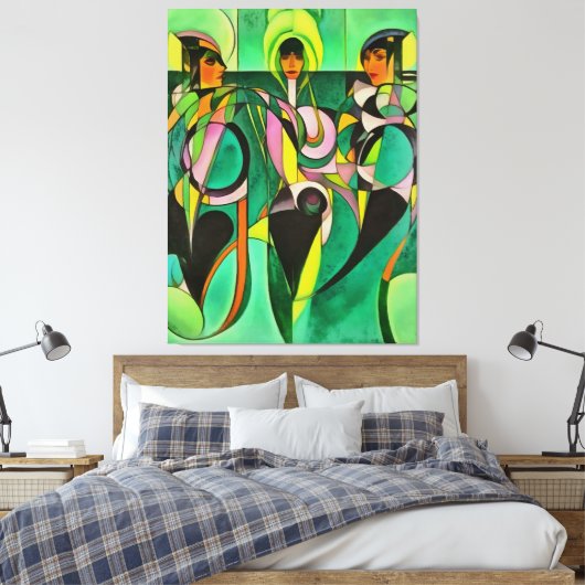 Toile Autonomisation égale équité Art Abstrait (Insitu(Chambre))