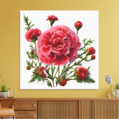 Toile Autonomisation par l'énergie carnation (Insitu(Salon))